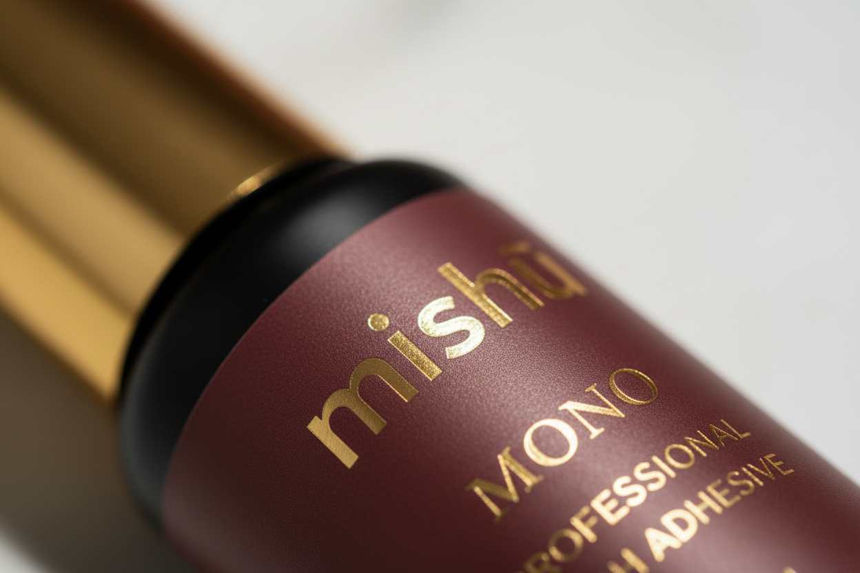 MONO macro - Professional Lash Adhesive text